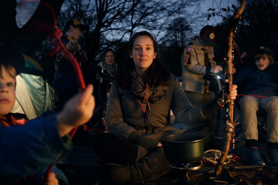 Jo runs an English-speaking scouts group in Copenhagen. She followed her husband to Denmark when he got a new job. They have four children and she plays an active part in the social life linked to their international school.