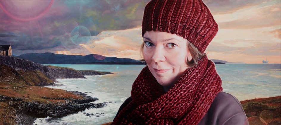 Olivia Colman as Bess from Breaking The Waves  Oil on Canvas 135 x 60cm