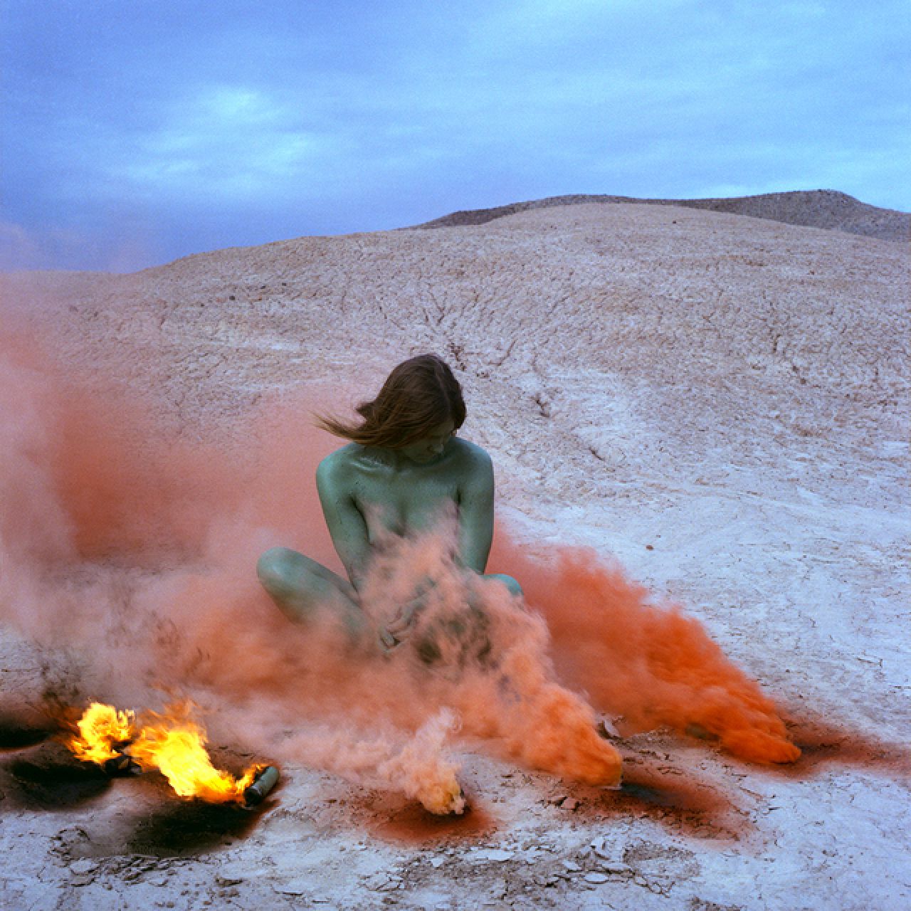 Immolation IV by Judy Chicago. Courtesy of the artist, Salon 94, New York, and Jessica Silverman Gallery, San Francisco