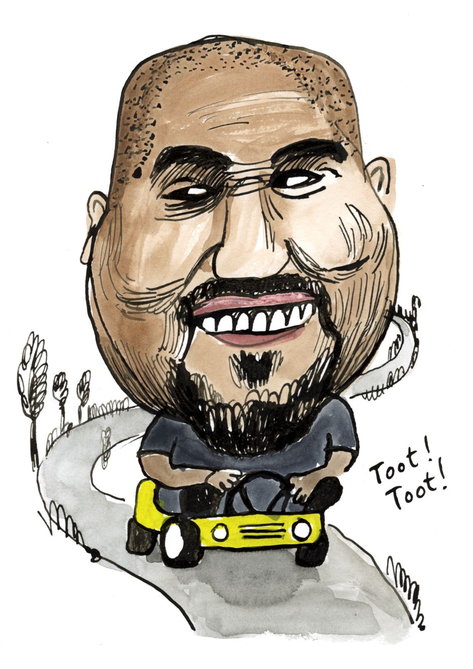 Kanye West © Wilfrid Wood