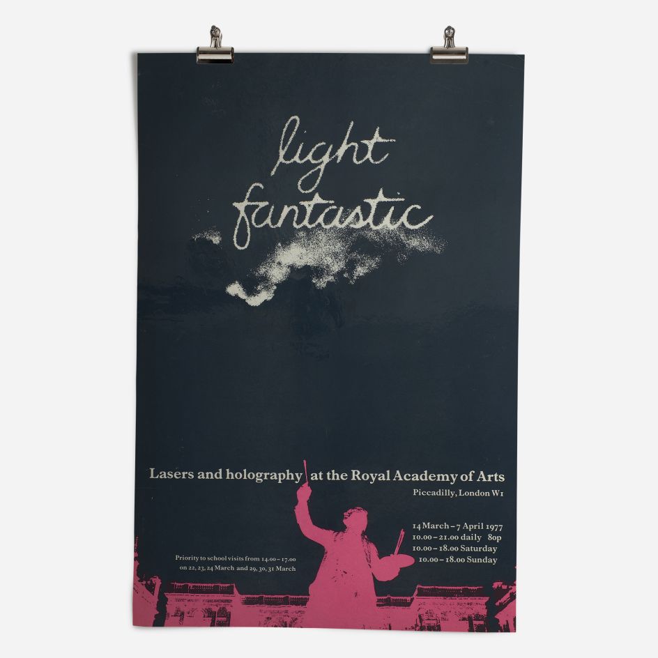 RA Light Fantastic Exhibition 1977 Epic Poster ​from the Royal Academy of Arts Collection