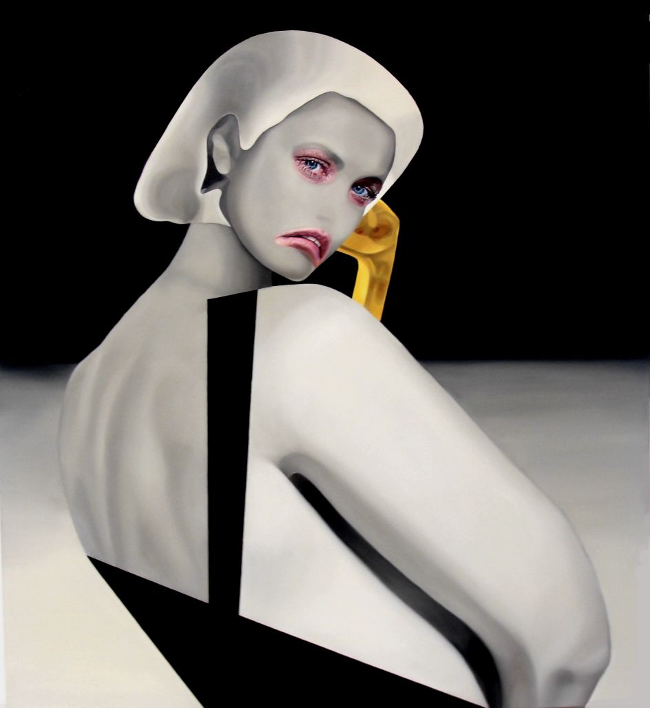 Lady Grace, oil on canvas, 120x110cm © Teiji Hayama