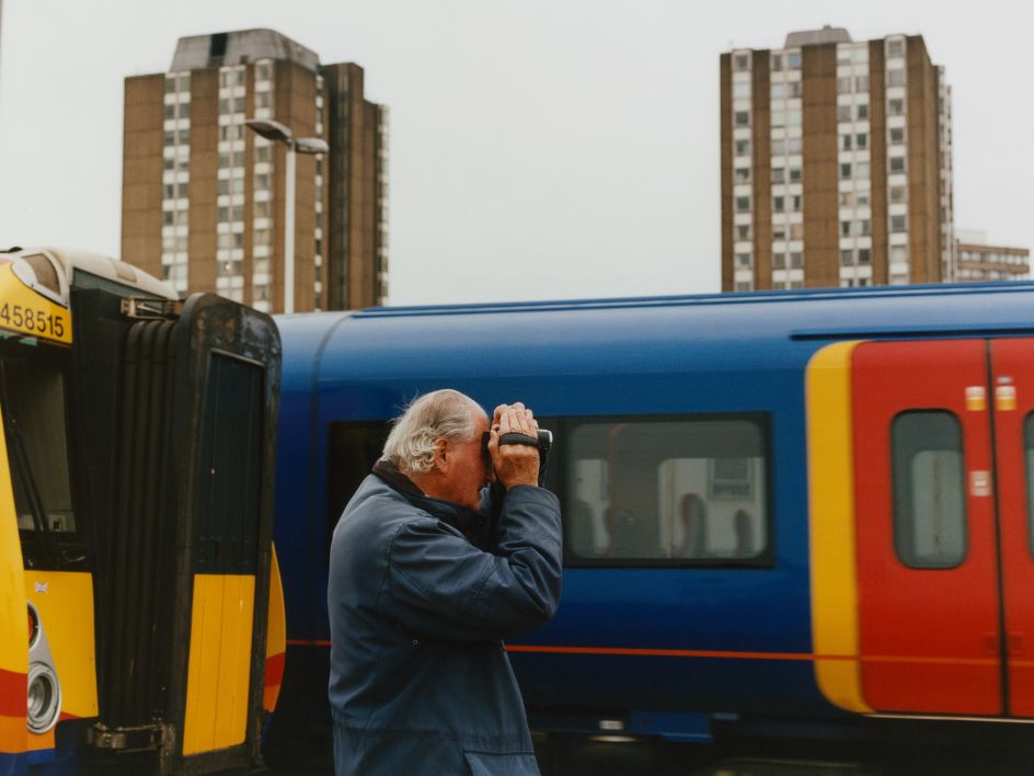 Passenger trains and tower blocks, Clapham Junction © Freddie Miller
