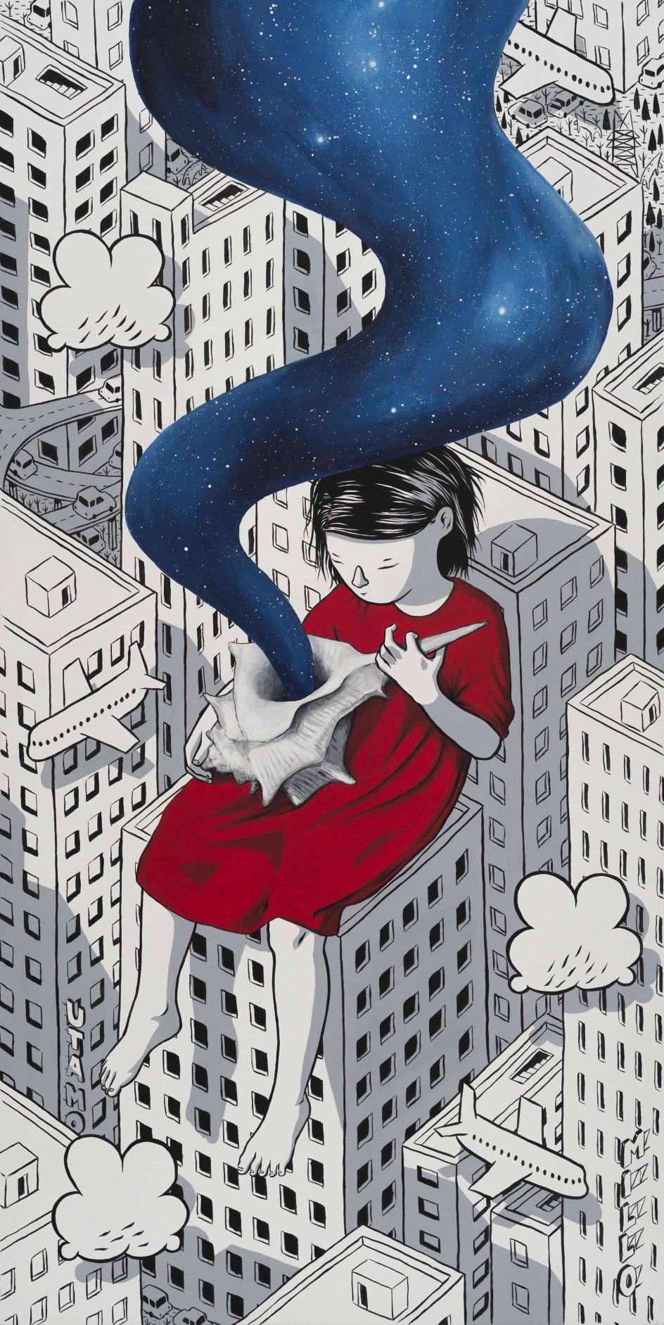 Blue Trails © Millo