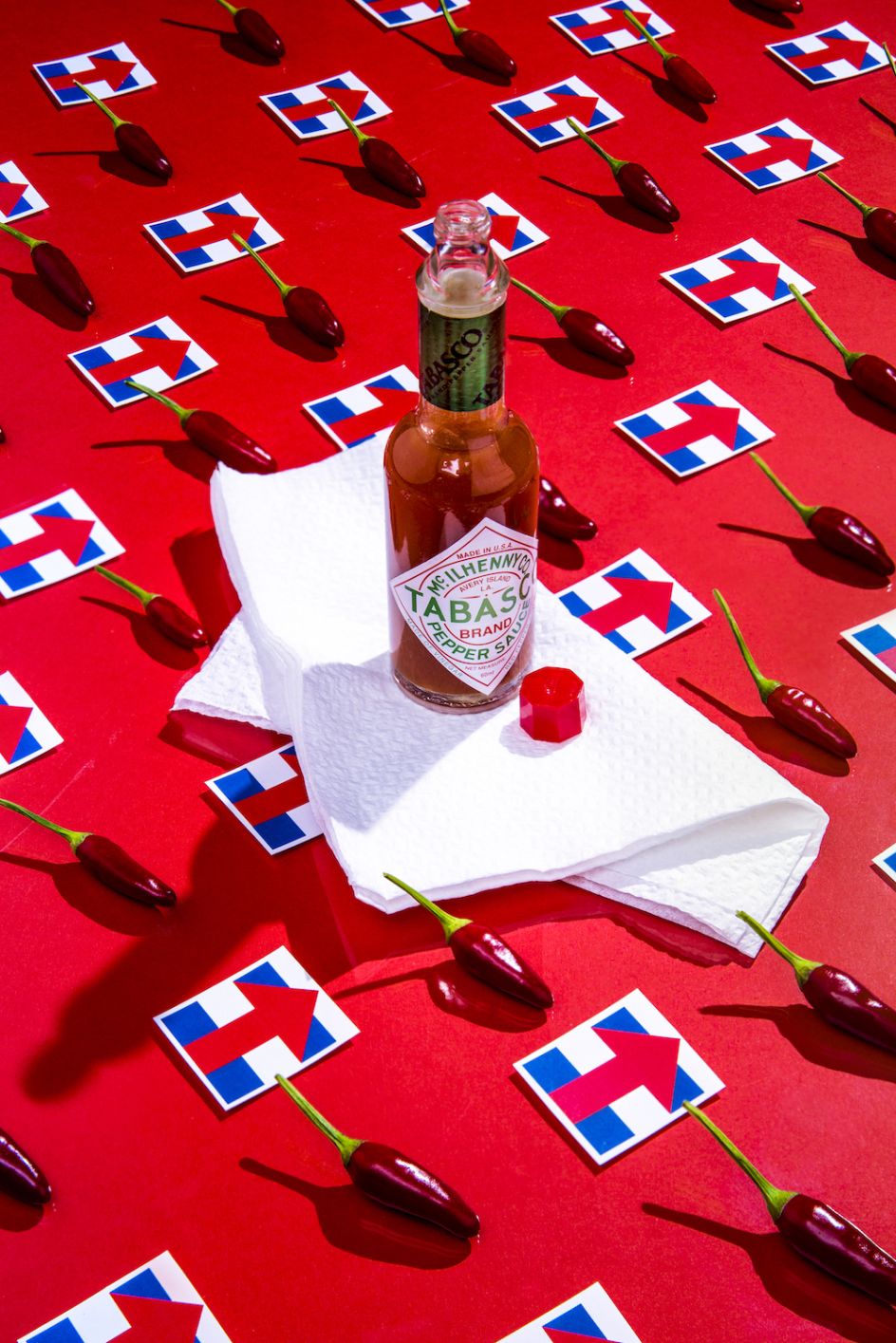 Hillary Clinton / Hot Peppers and Tabasco Sauce - © Dan Bannino