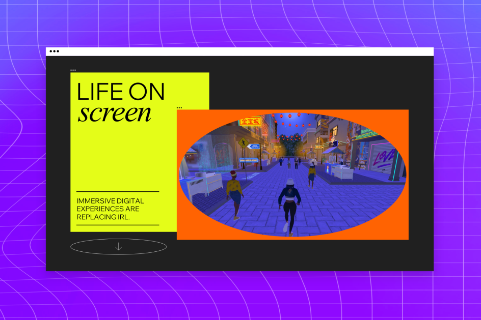 From Editor X's Web Design Trends Report for 2021