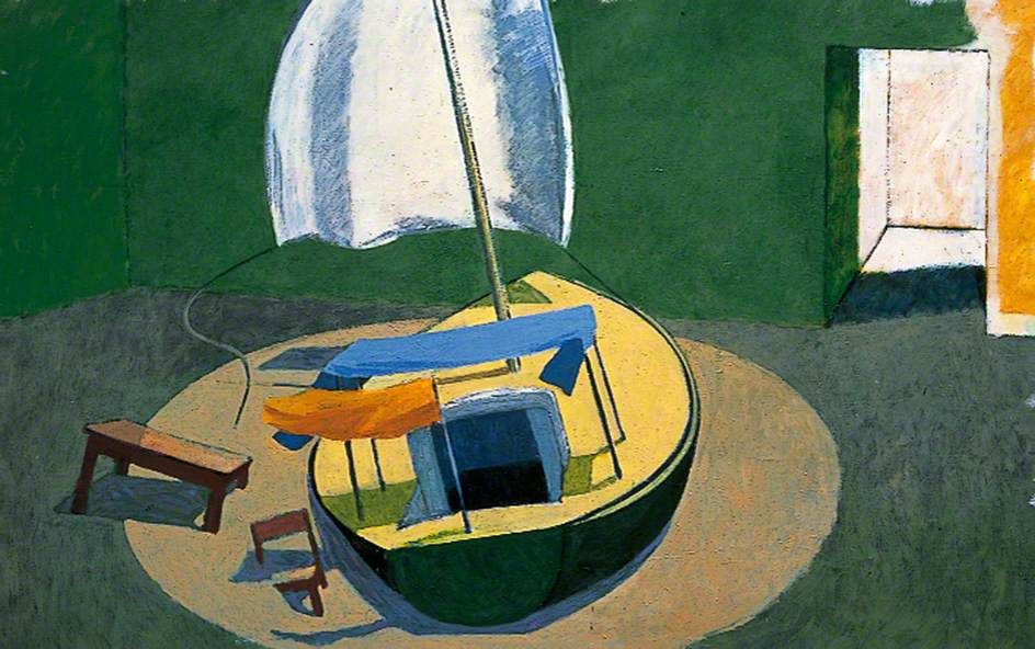 Victor Willing, Night, 1978, oil on canvas © The Artist's Estate. Pallant House Gallery, Chichester