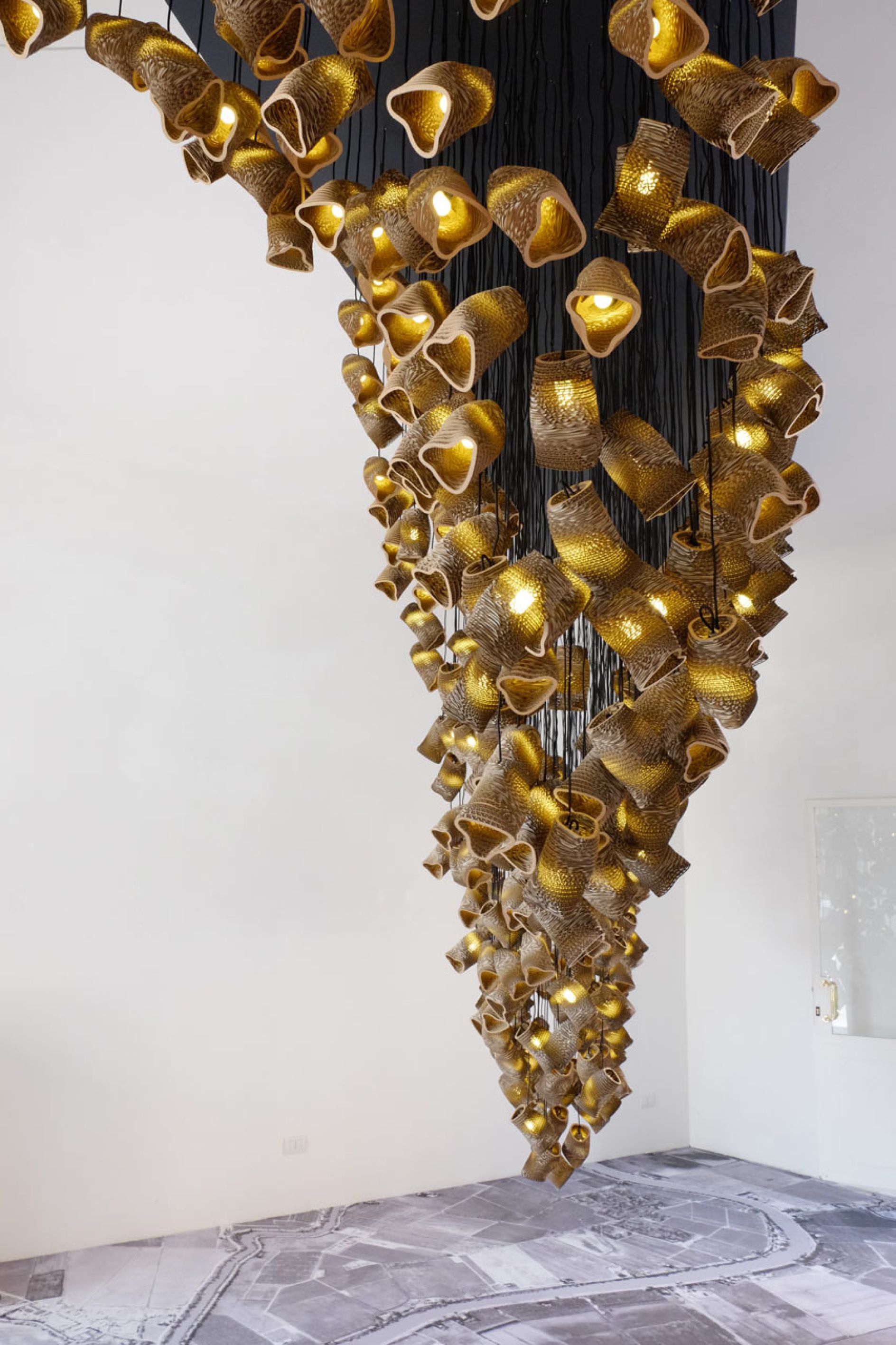 Murmurations: Artists pay homage to flocking birds with cardboard light ...