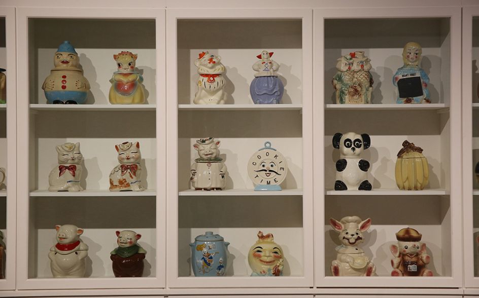 Magnificent Obsessions: The Artist as Collector, Andy Warhol’s cookie jar collection. Photograph by Peter McDiarmid