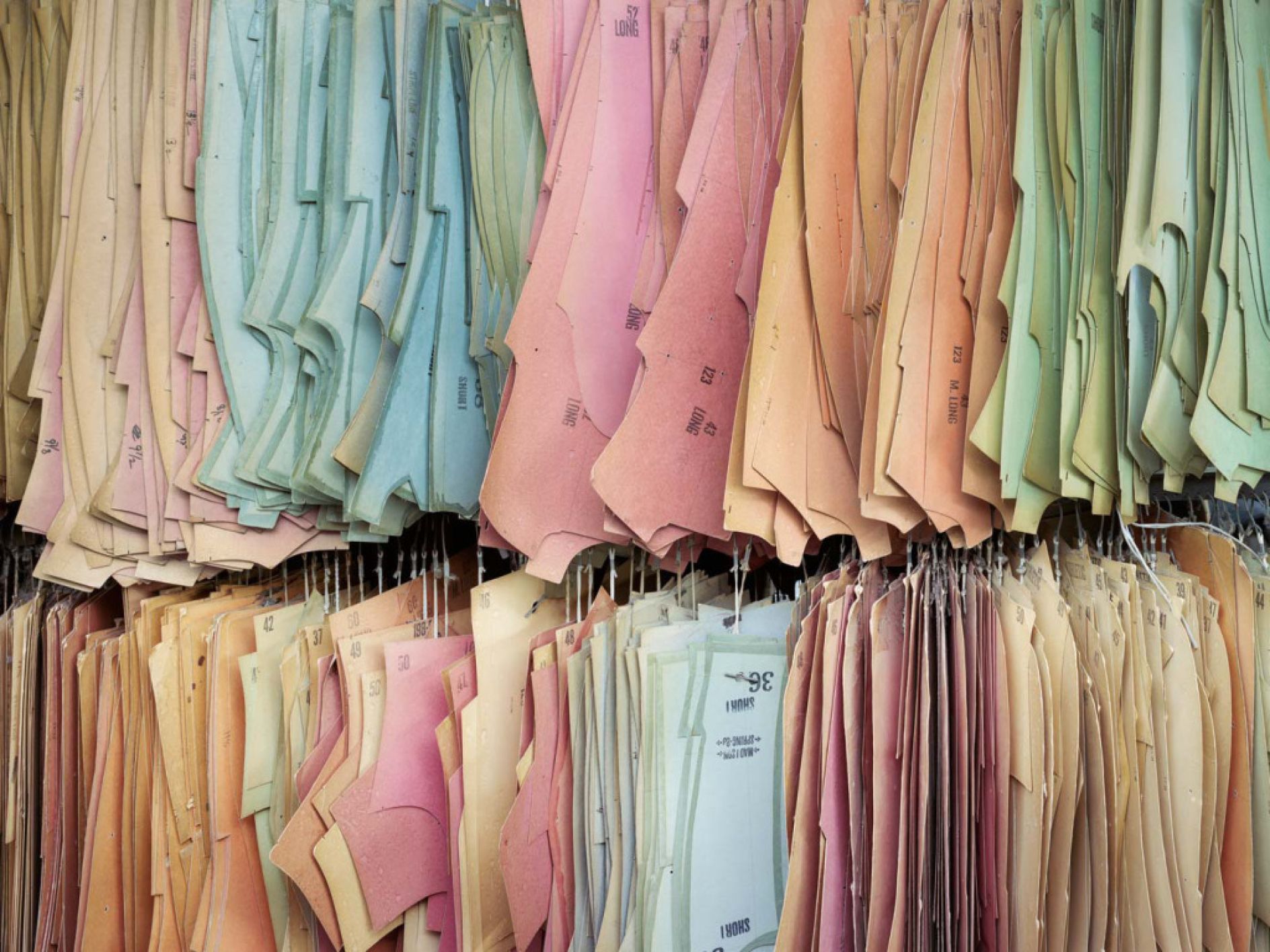 A fascinating peek inside America's colourful textile mills and
