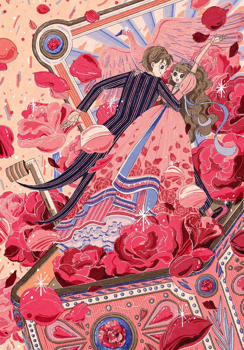 Esther Tang's gloriously textural illustrations help her connect to the world emotionally