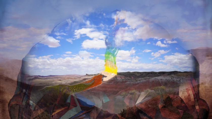 I WOULD LIKE TO BE MIDNIGHT / I WOULD LIKE TO BE SKY by Amelia Winger-Bearskin, USA