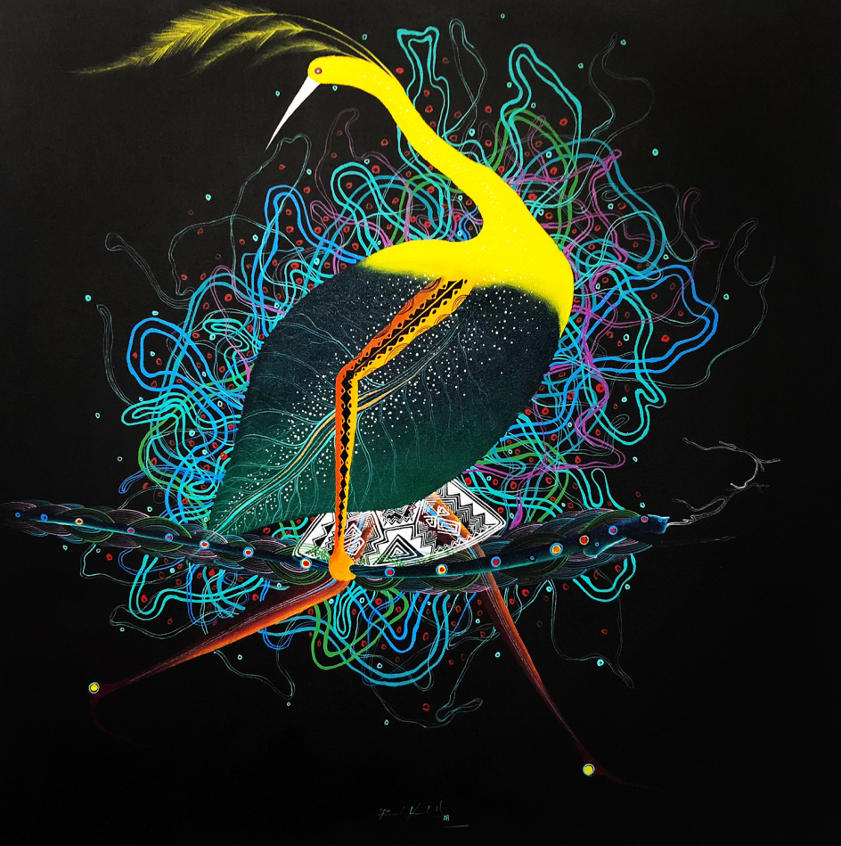 Rember Yahuarcani, Hombre Garza