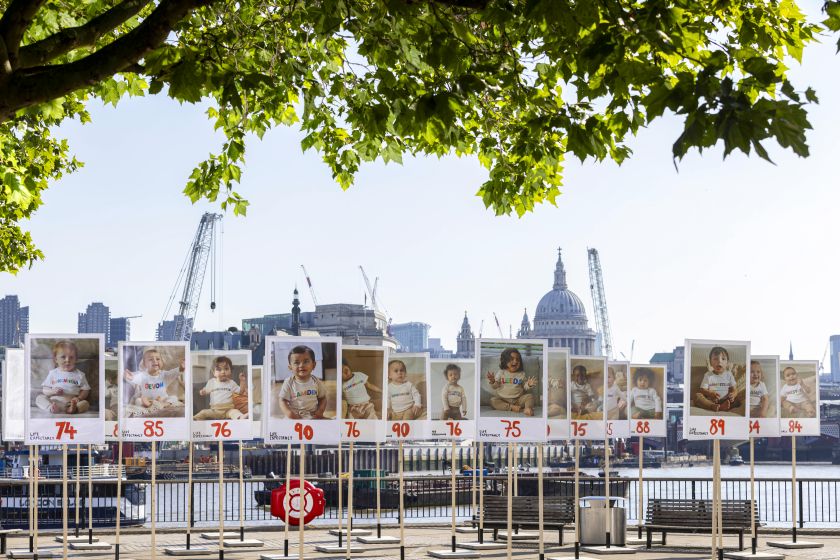 Ad campaign uses babies to deliver a message to Britain's new government