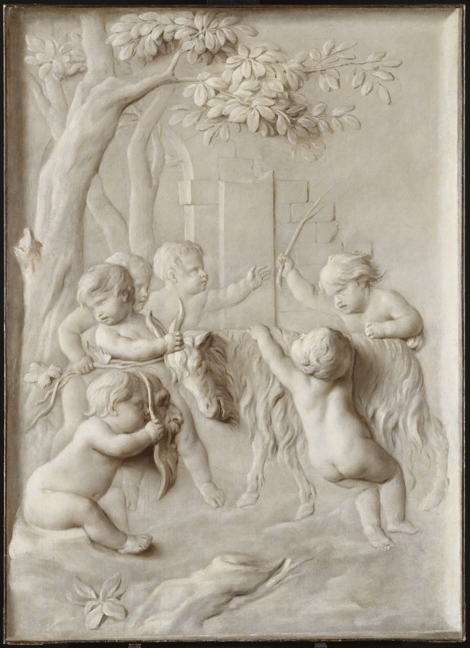 Marten Jozef Geeraerts (1707–1791) Children’s Game, perhaps 1740–90 Oil on canvas, 140.5 × 101.5 cm Palais des Beaux-Arts, Lille, P.1011