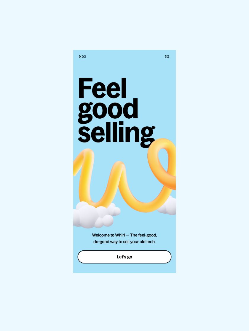 Good Habit Studio spins a new identity for second-hand tech marketplace Whirl
