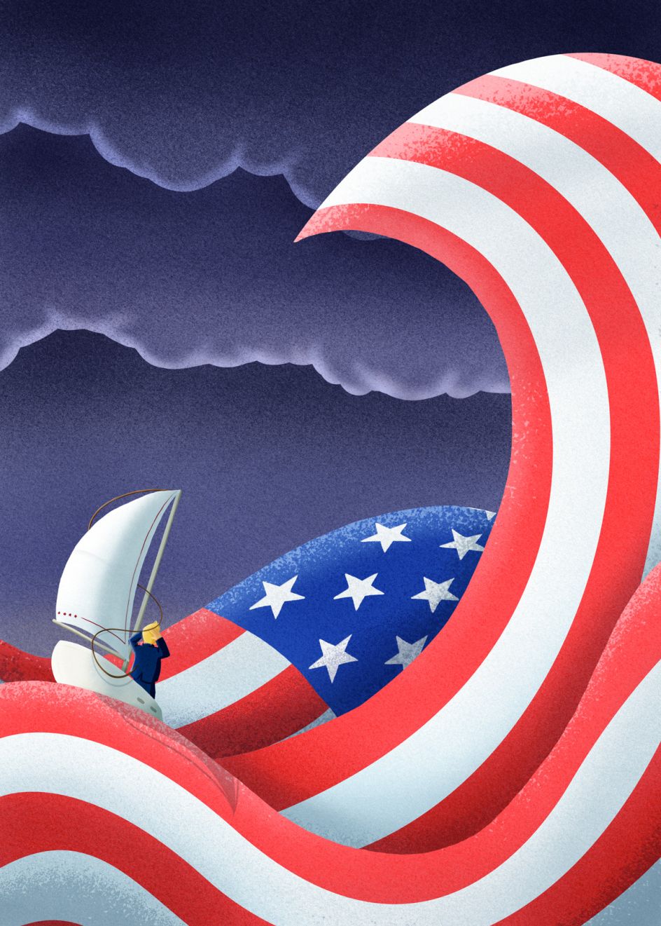 Illustration for French Magazine 