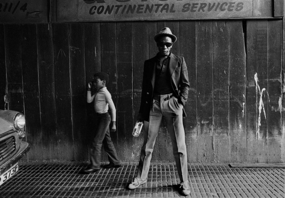 Bagga (Bevin Fagan), Hackney, East London 1979. Lead singer of British reggae band Matumbi with the son of Dennis Bovel, founder of the band