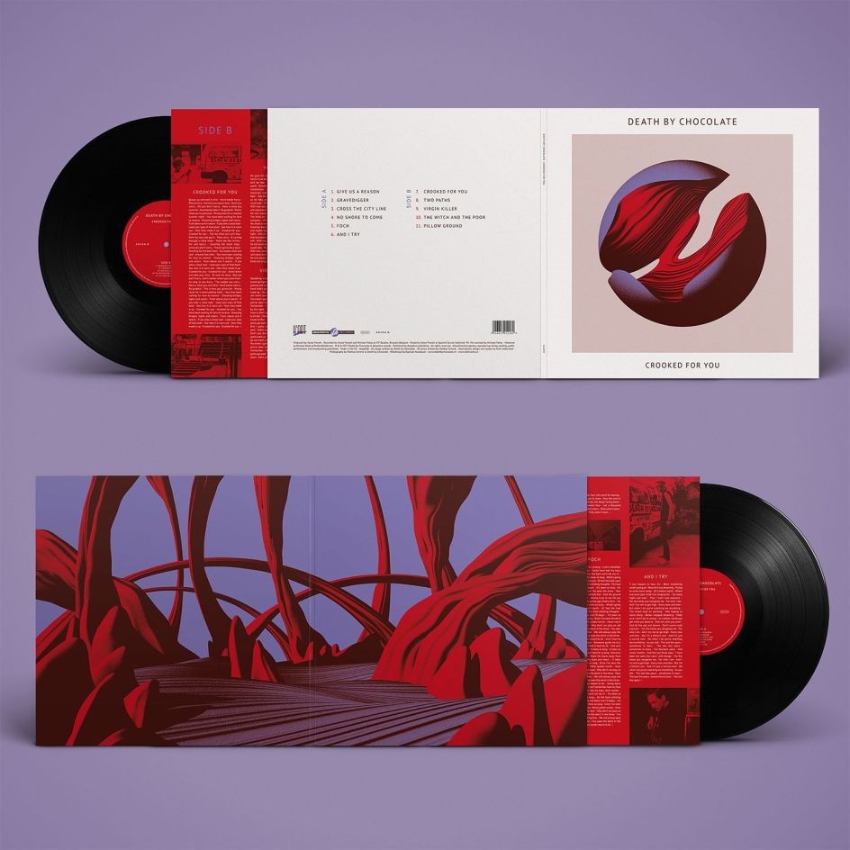 Crooked for you Album artwork by Alain Aebersold – Gold A' Design Award