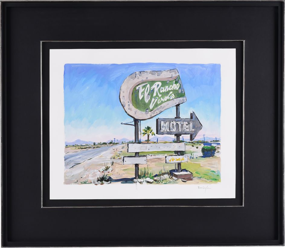 Bob Dylan, No-Nothing Motel, Blythe, California, 2015-16