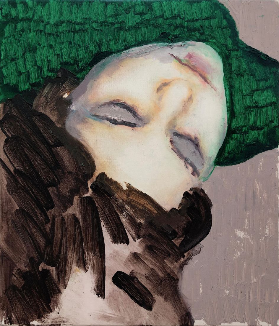 Upside-down portrait, 2019