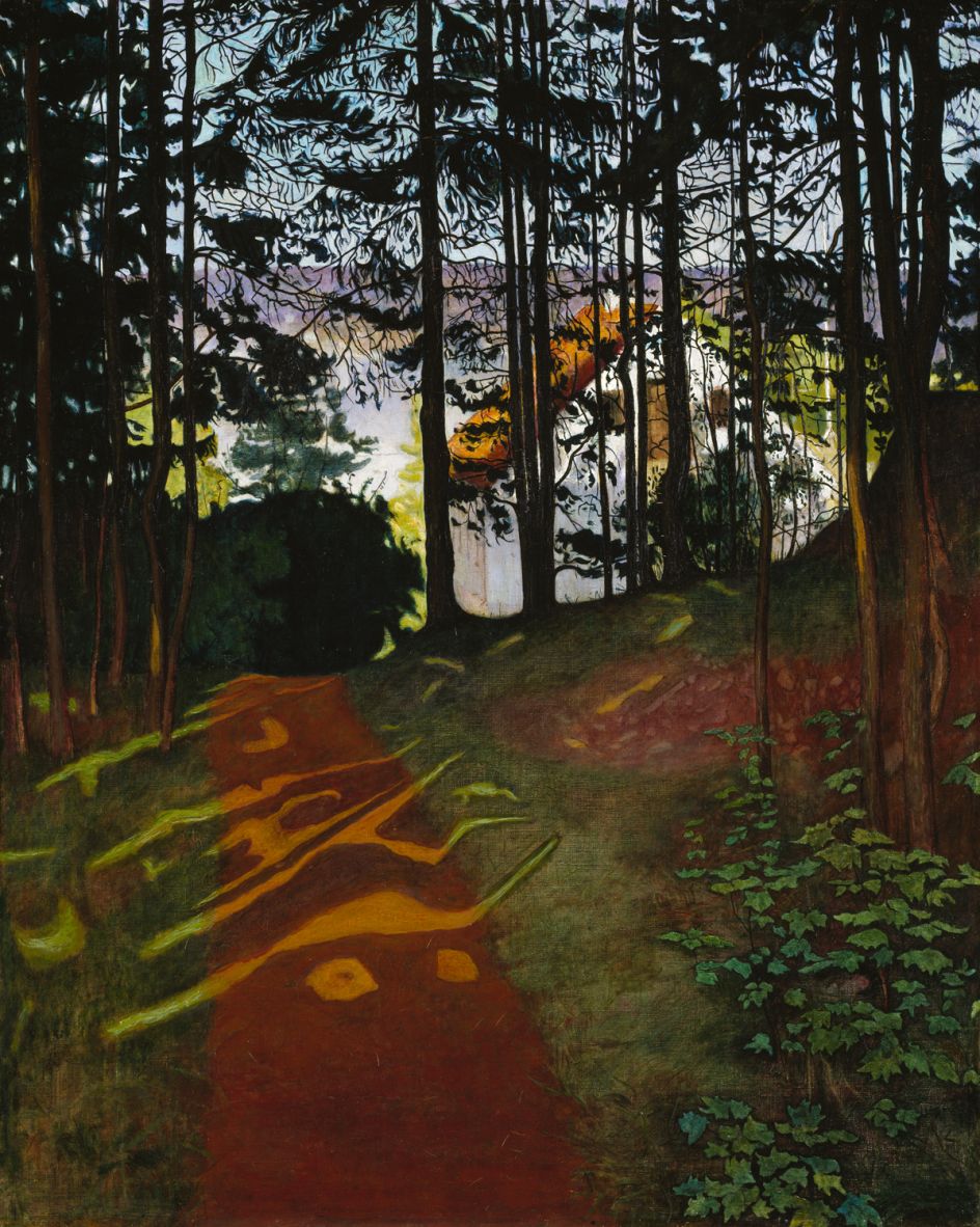 Harald Sohlberg, Sun Gleam, 1894, Gard forsikring, Arendal