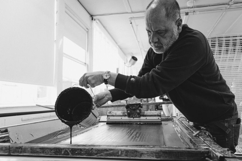 Anthony Burrill uses typography to visualise the work of rock's greatest drummers
