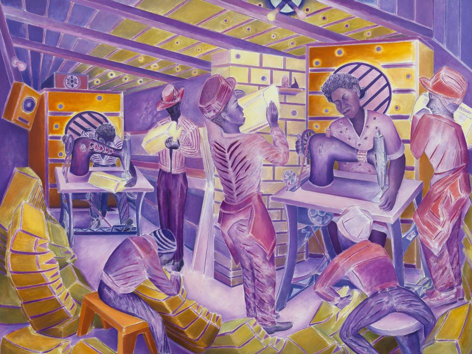 Eula and Sons, 2022 © Courtesy the artist and Stephen Friedman Gallery, London. Photo by Todd-White Art Photography