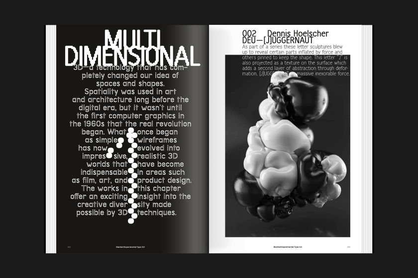 Slanted Experimental Type 3.0 pushes the limits of typography