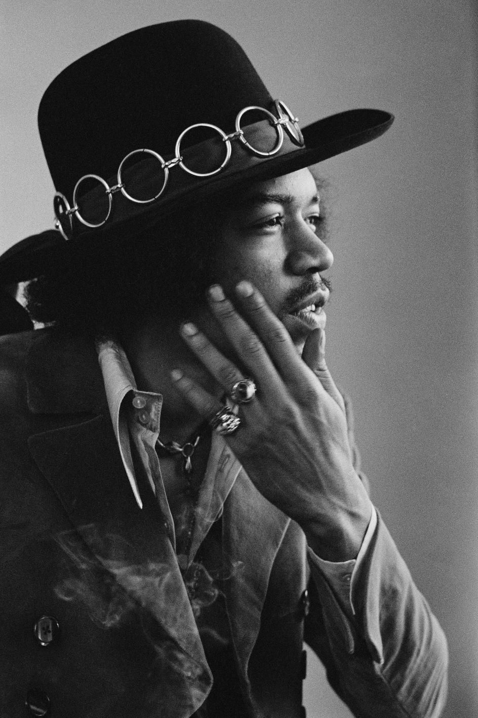 Baron Wolman, Jimi Hendrix, Gelatin silver print, 50.8 x 61 cm, © Baron Wolman | Iconic Images