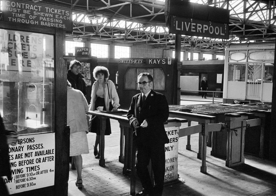 Woodside Ferry Terminal, From 'The Pier Head' Series, Tom Wood, 1979 © Tom Wood