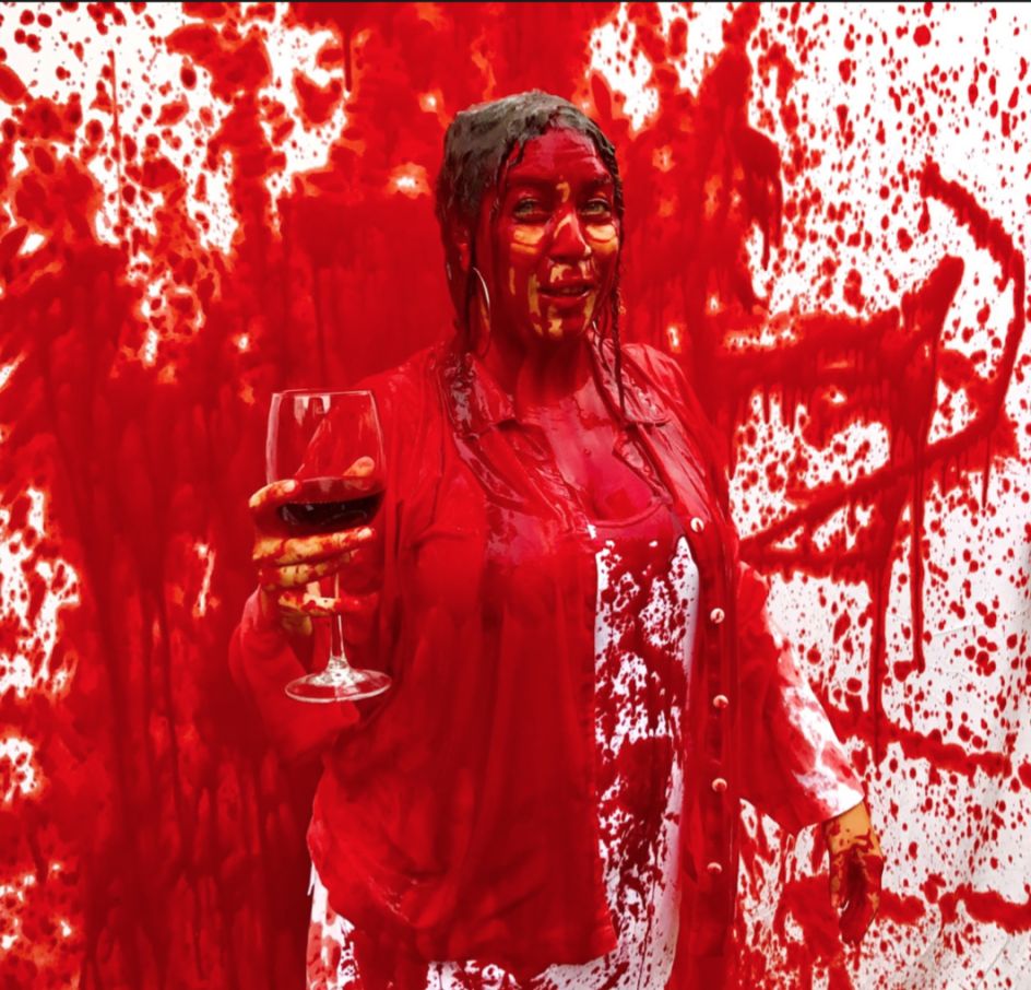 Salena Godden, Red, film still, 2017