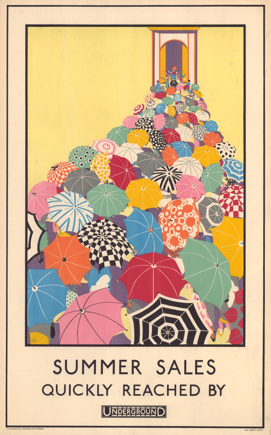 Summer Sales Quickly Reached, by Mary Koop, 1925