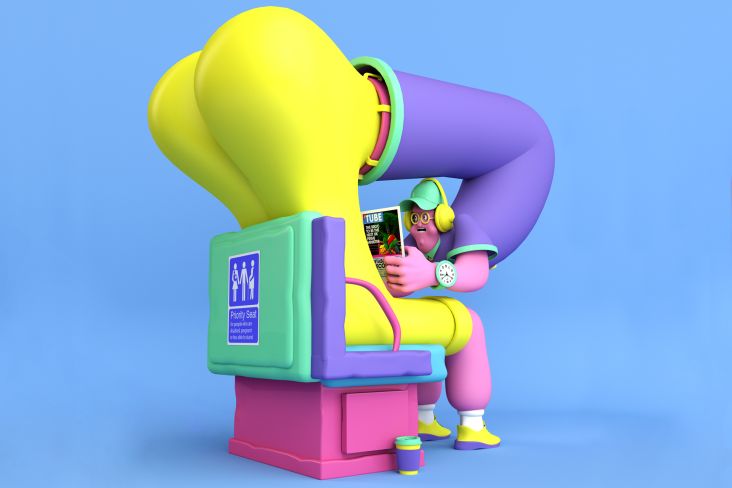 Bending over backwards to avoid eye contact and giving up a seat to someone who needs it more