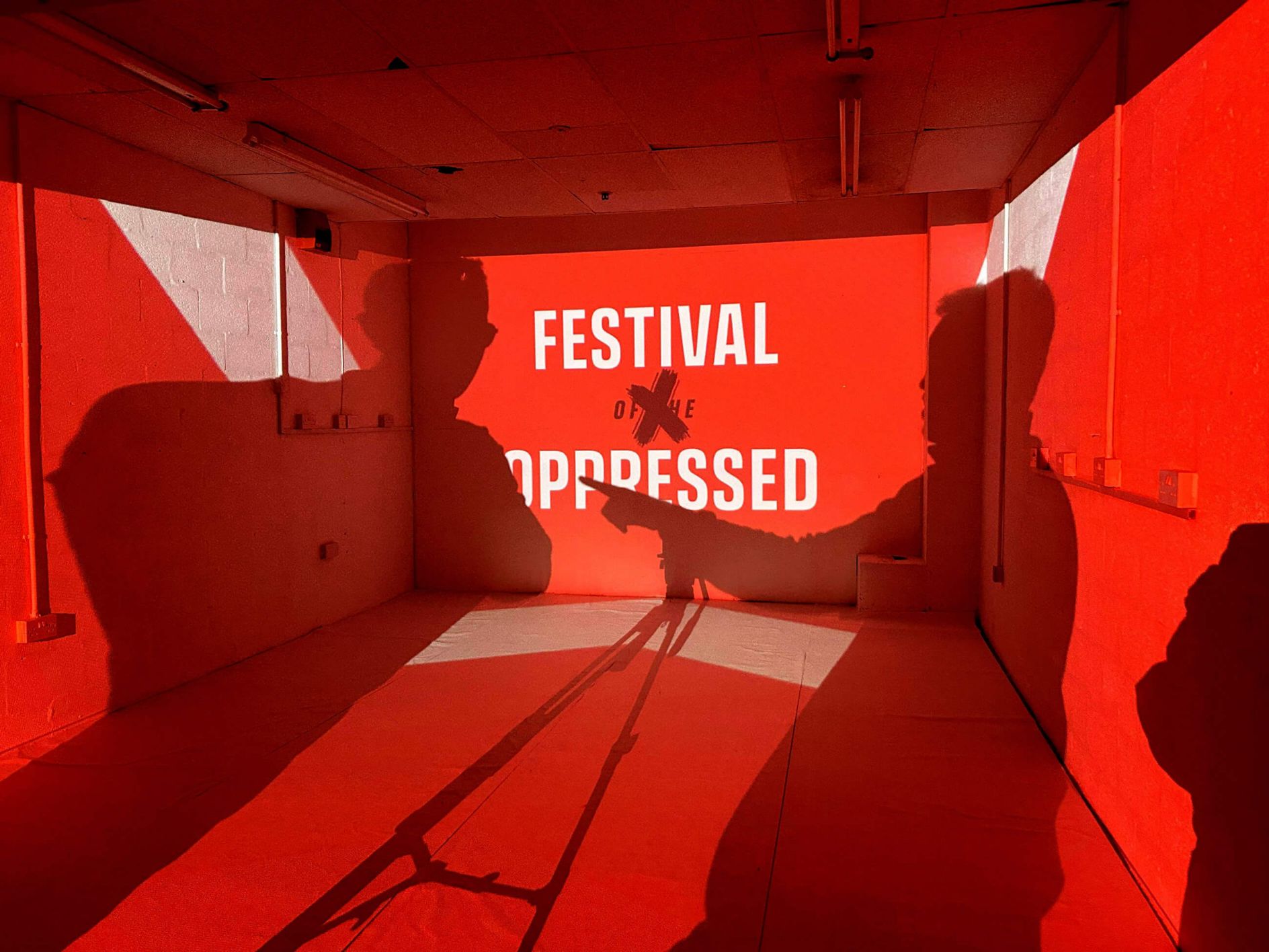 Agency of None employs protest tactics and projection mapping for Sandi ...