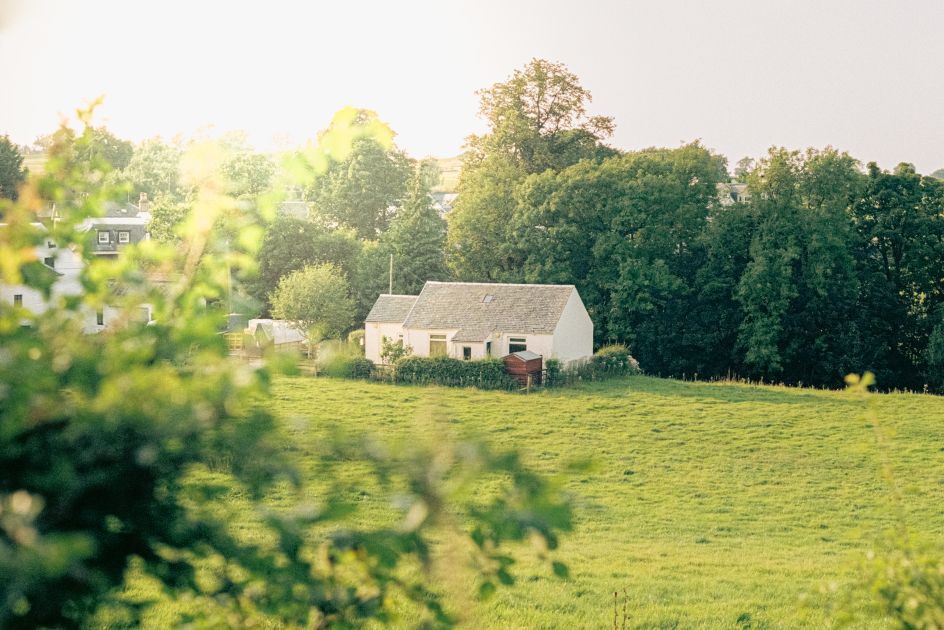 Asa Rodger's new countryside home