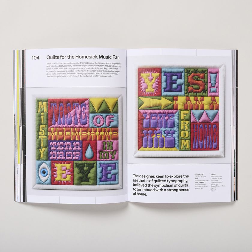 Bold new book from Counter Print celebrates the joys of 3D typography