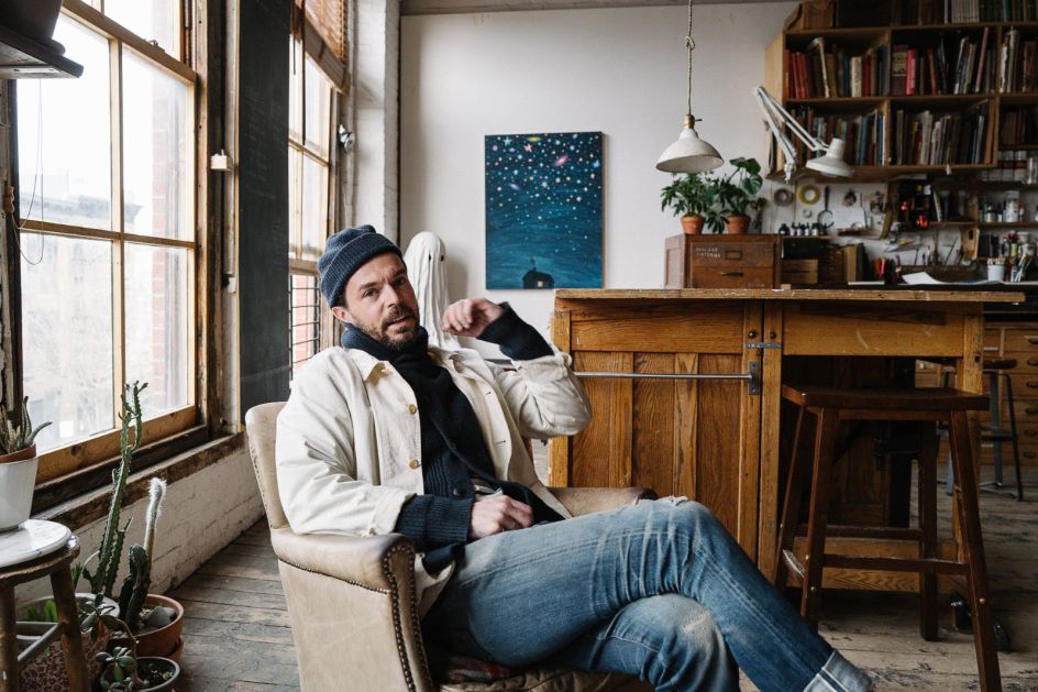 Oliver Jeffers. Photography by Marc Azoulay