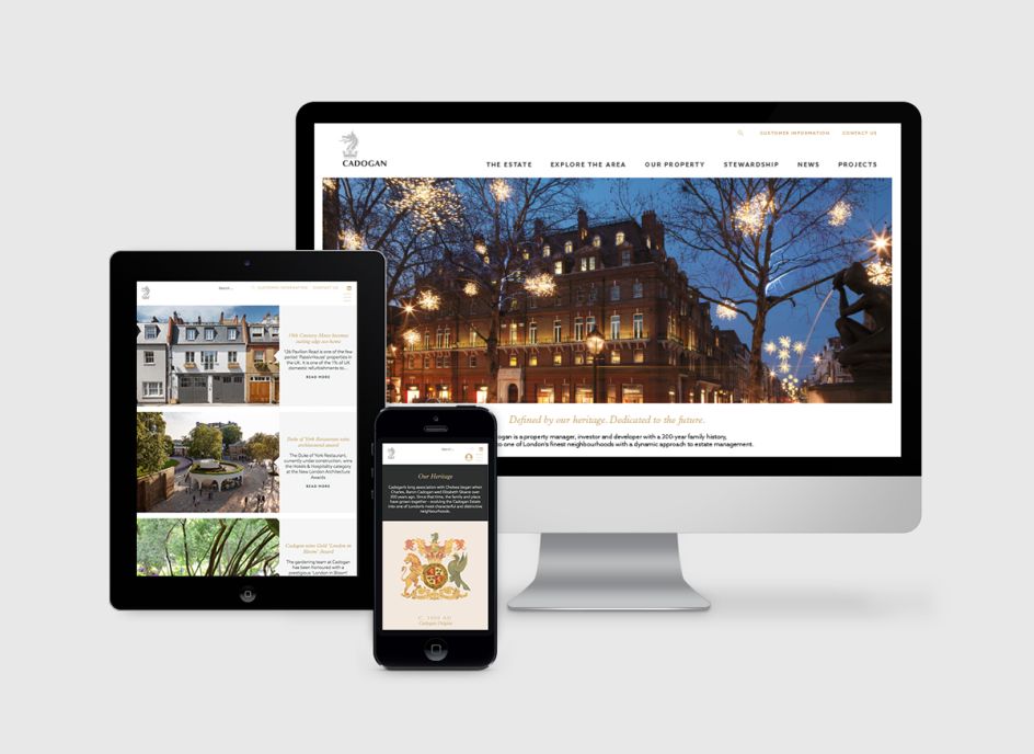 Cadogan – Website © Charlie Smith Design