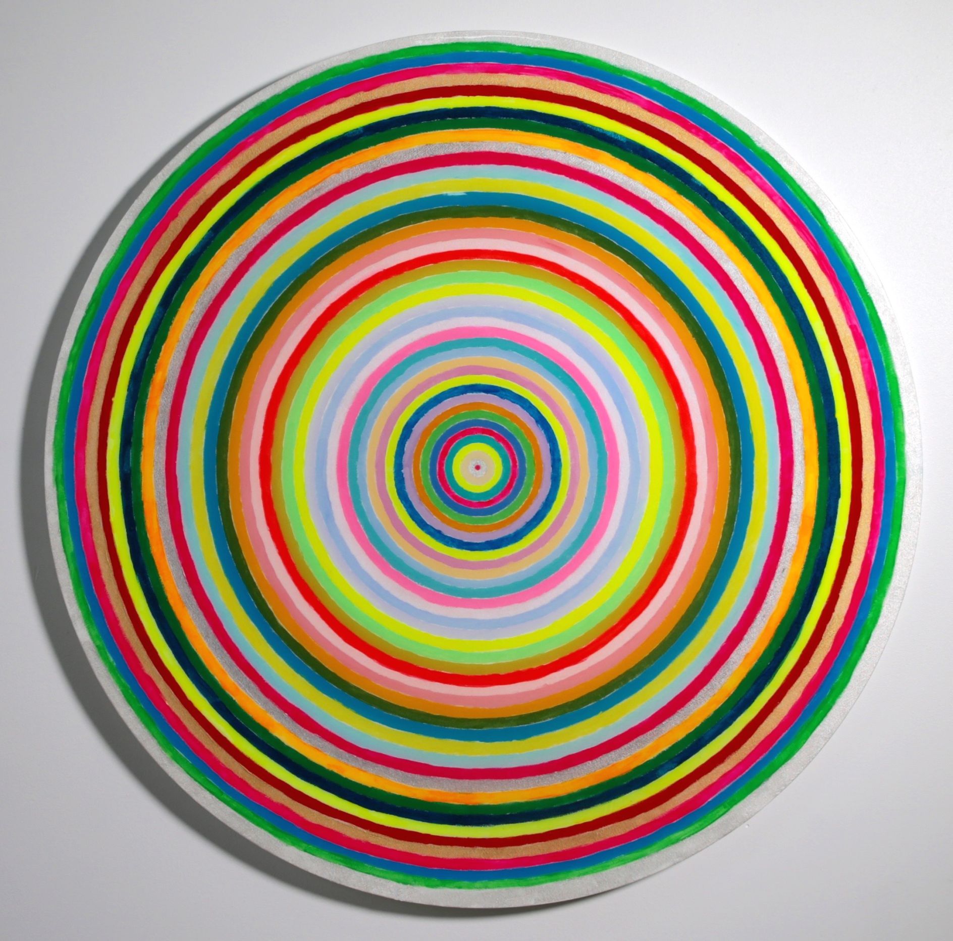 Optical illusions, abstract geometry and colour from three different ...