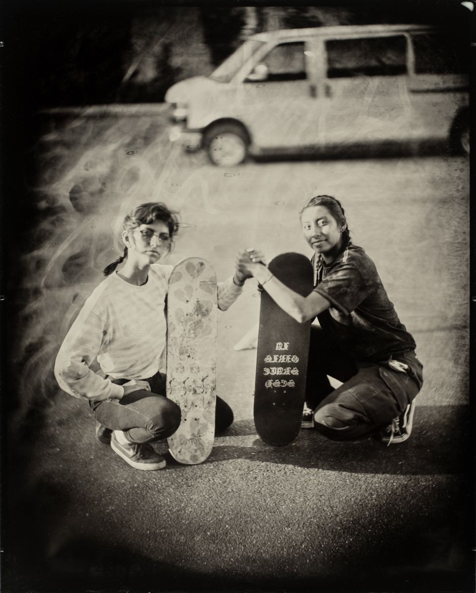 © Jenny Sampson, from the book Skater Girls, published Daylight