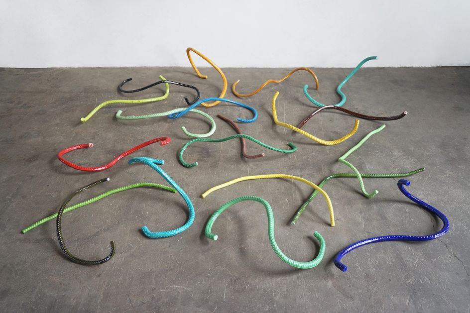 Ai Weiwei, Porcelain Rebar, 2015, courtesy Ai Weiwei Studio