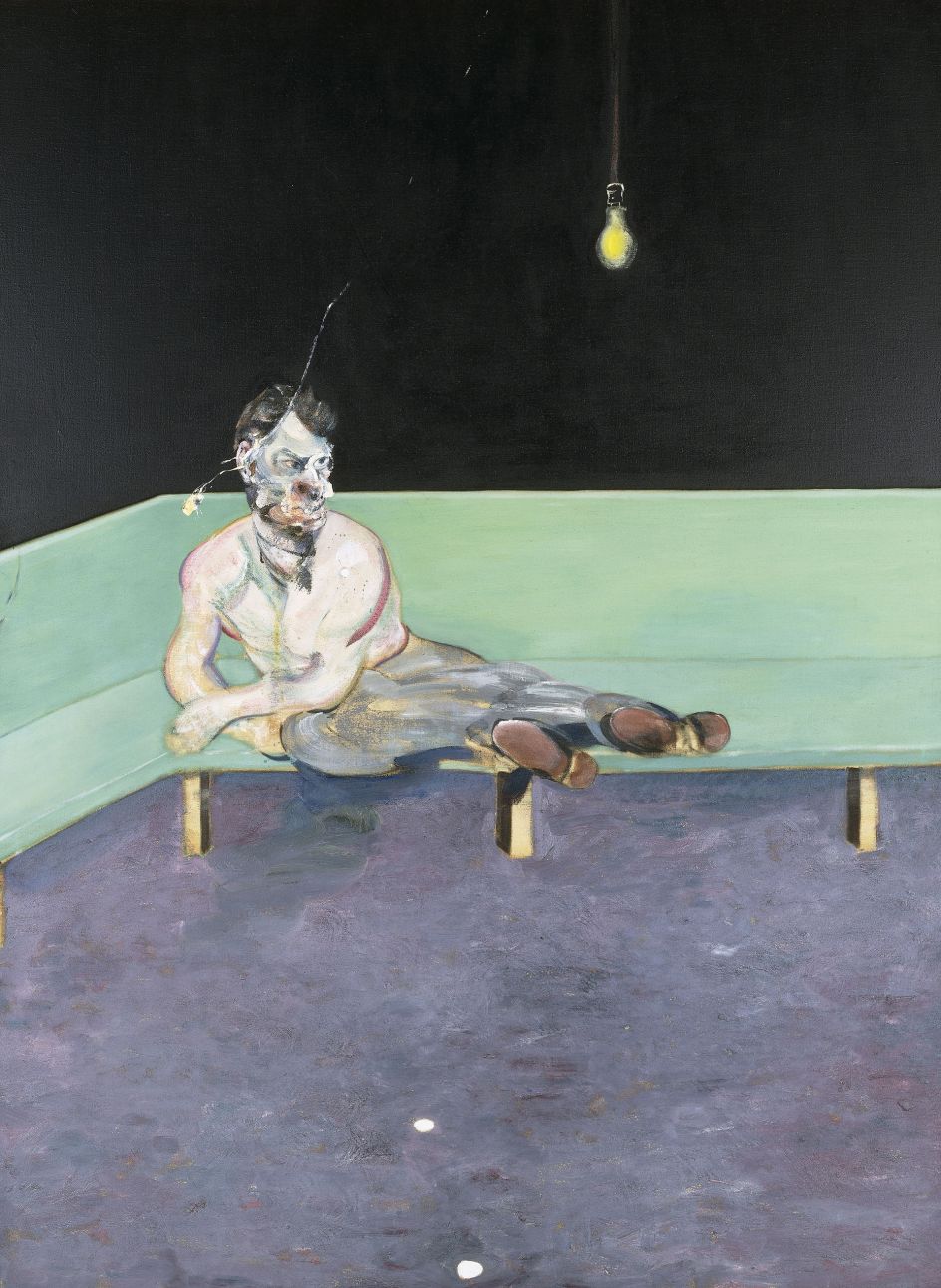 Francis Bacon (1909-1992) Study for Portrait of Lucian Freud 1964 Oil paint on canvas, 1980 x 1476 mm The Lewis Collection © The Estate of Francis Bacon. All rights reserved. DACS, London. Photo: Prudence Cuming Associates Ltd.