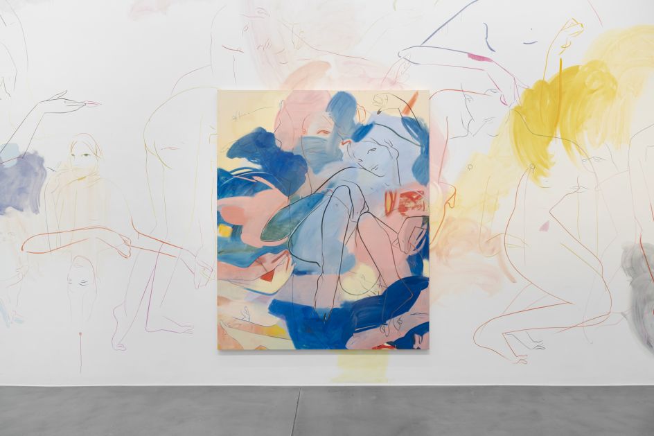 2020 France-Lise McGurn, Percussia, Simon Lee Gallery, London, Installation view Courtesy the artist and Simon Lee Gallery. © France-Lise McGurn