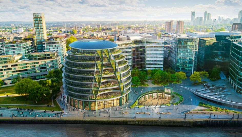 Visualisation of renovated 110 The Queen’s Walk