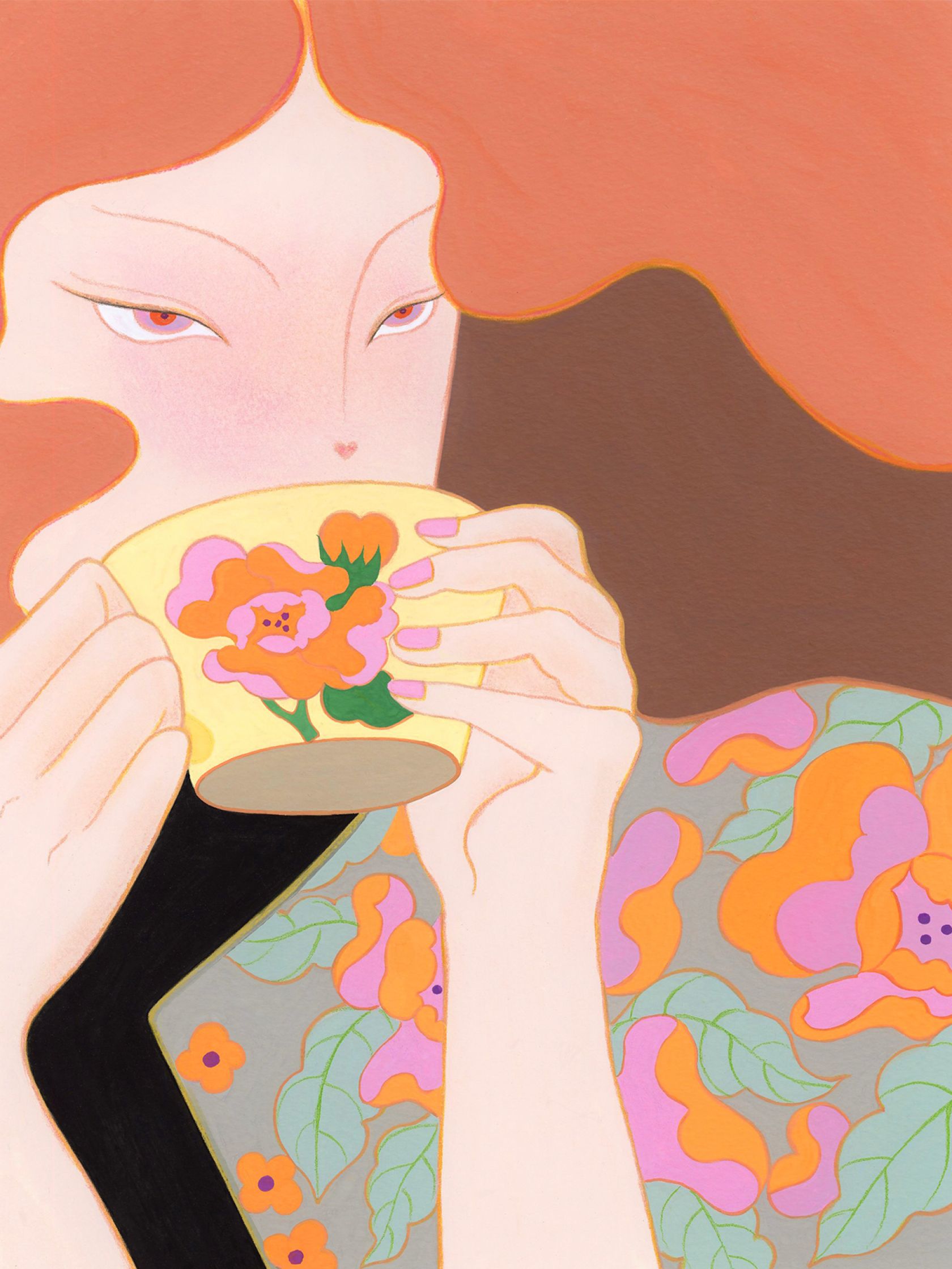 Моменты ее собственных.