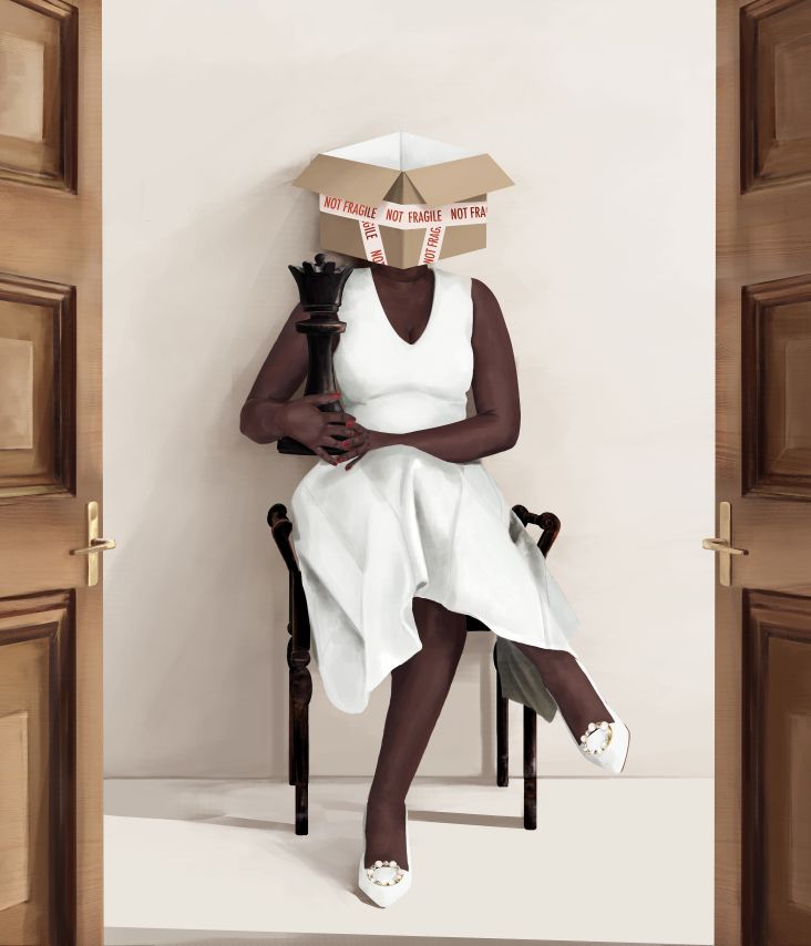 White Dress, 2021 © Charlene Komuntale