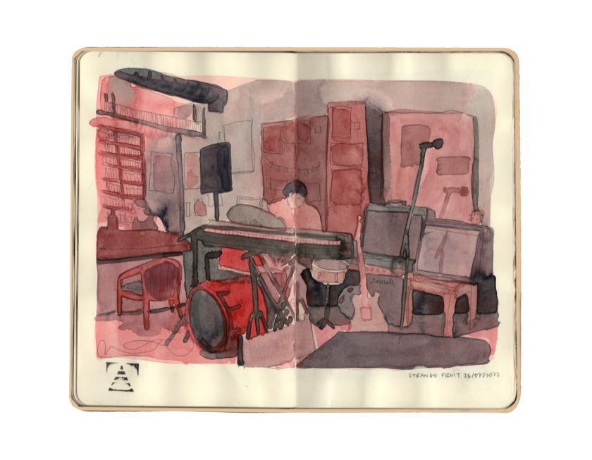 Illustrator Léon Moh-Cah on how she connected to people around the world with her sketchbook
