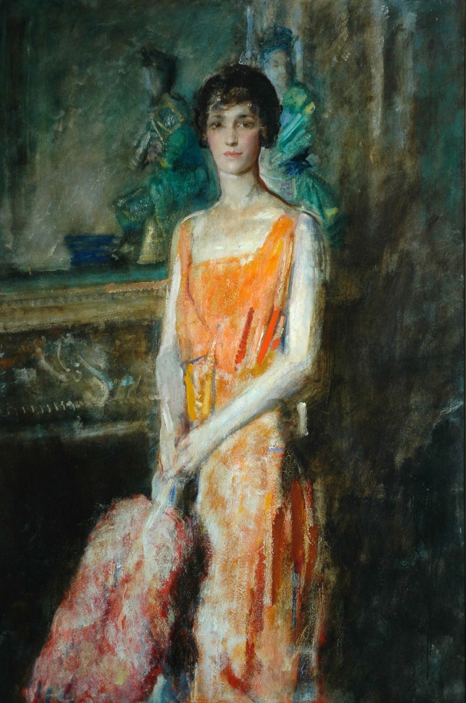 Mademmoiselle de Pourtales (1921) – Ambrose McEvoy (1877-1927). Copyright Bradford Museums & Galleries