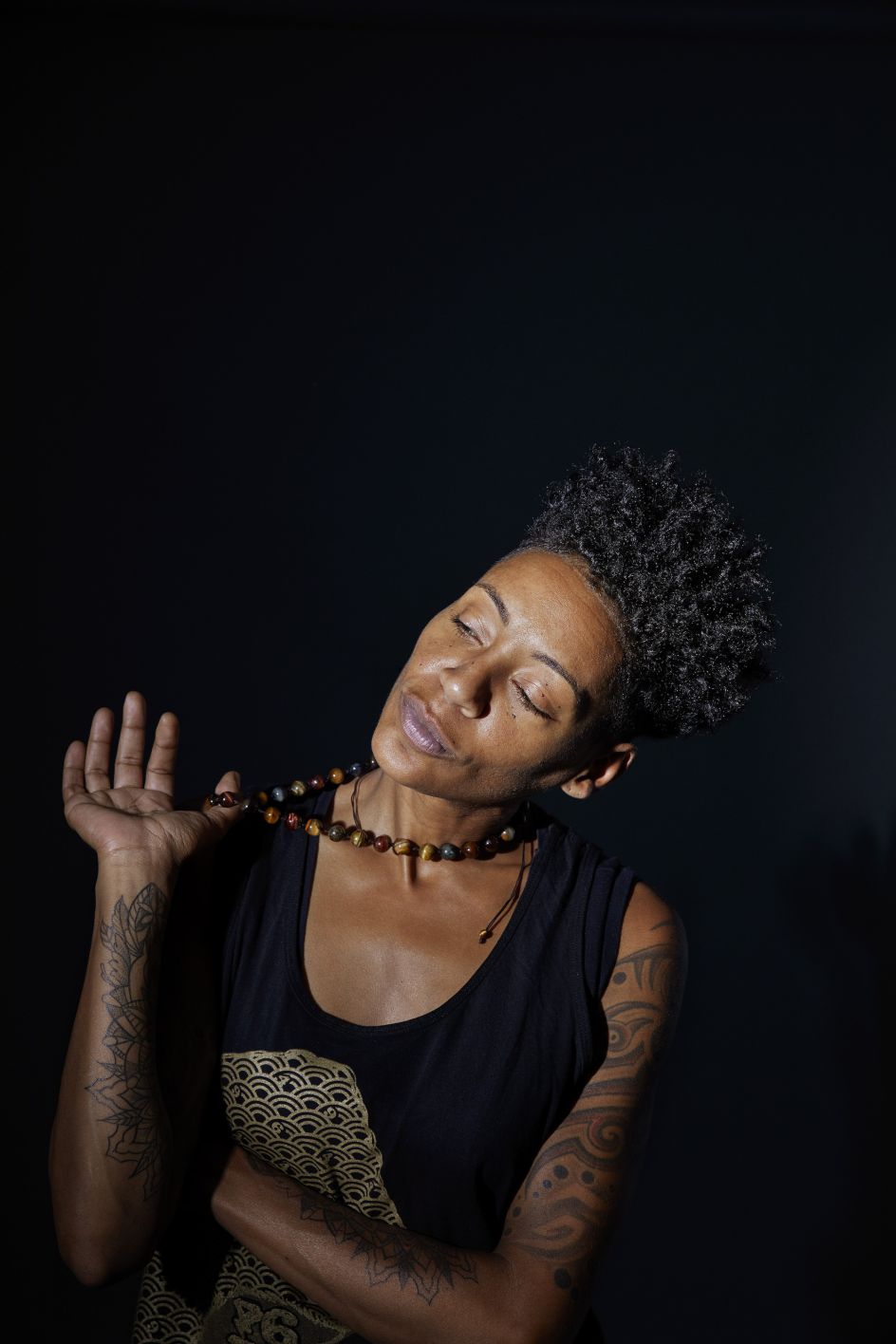 Lola Flash, MC Chicaboo, London, 2018. From the series LEGENDS. Courtesy of the artist and Autograph, London Copyright: © Lola Flash 11